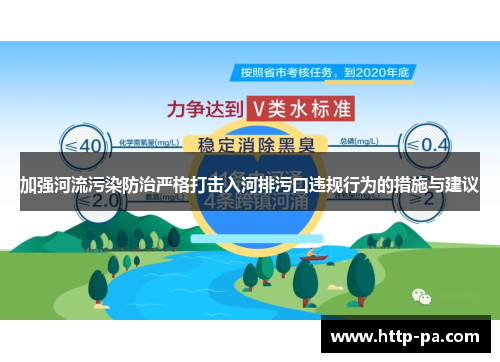 加强河流污染防治严格打击入河排污口违规行为的措施与建议