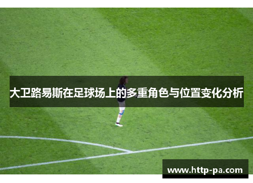 大卫路易斯在足球场上的多重角色与位置变化分析