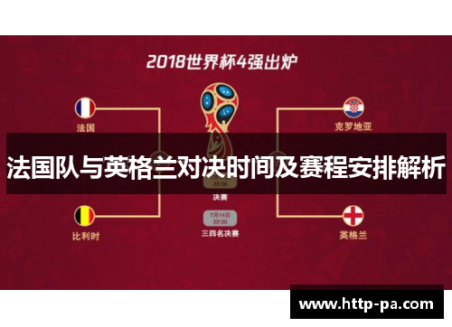 法国队与英格兰对决时间及赛程安排解析